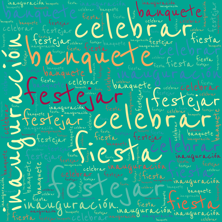 imagen para Celebraciones y actos sociales - Vocabulario en español
